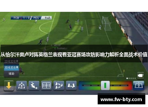 从恰尔汗奥卢对阵英格兰表现看亚冠赛场攻防影响力解析全面战术价值 从恰尔汗奥卢对阵英格兰表现看亚冠赛场攻防影响力解析全面战术价值
