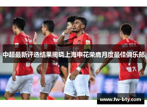 中超最新评选结果揭晓上海申花荣膺月度最佳俱乐部